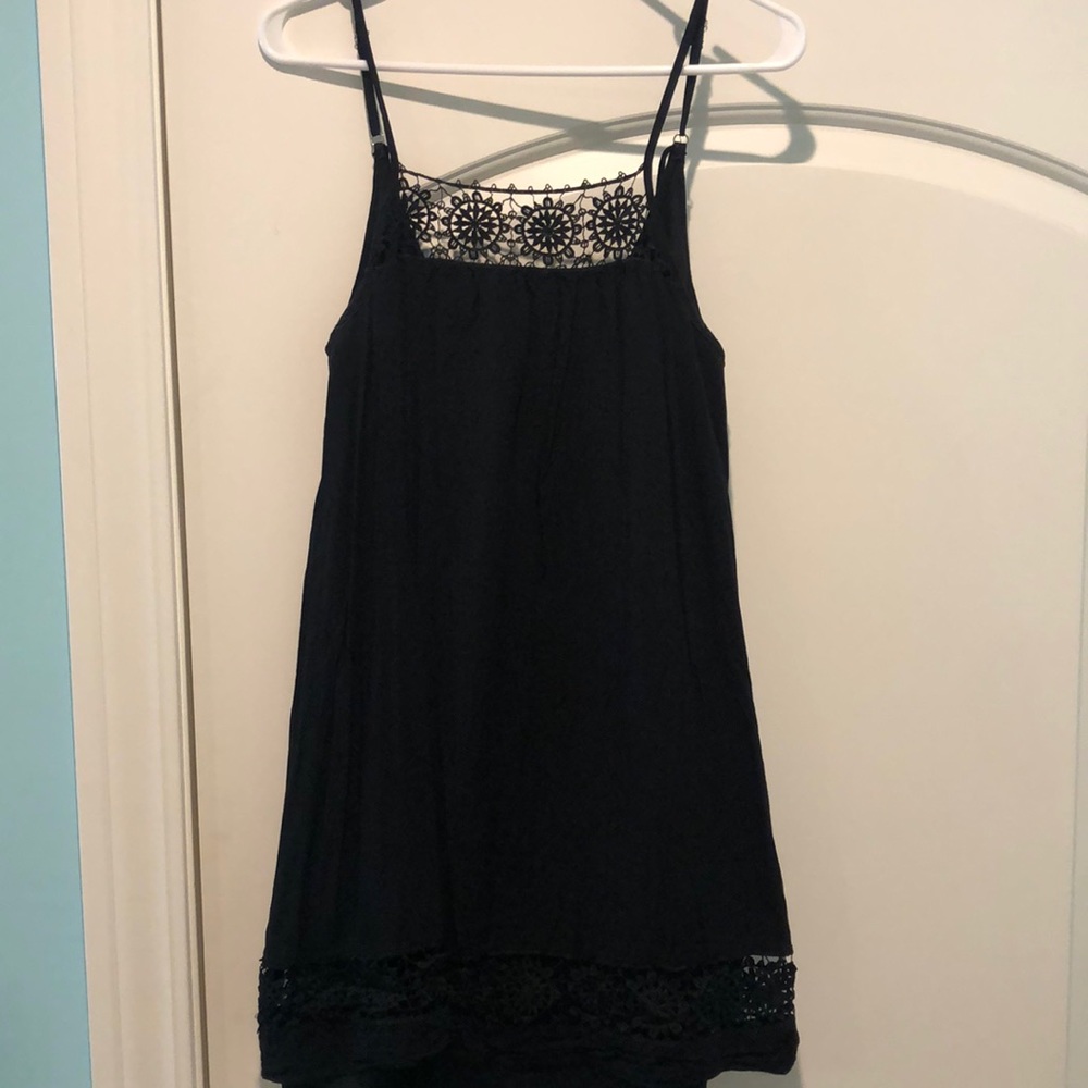 Black, Lace Dress